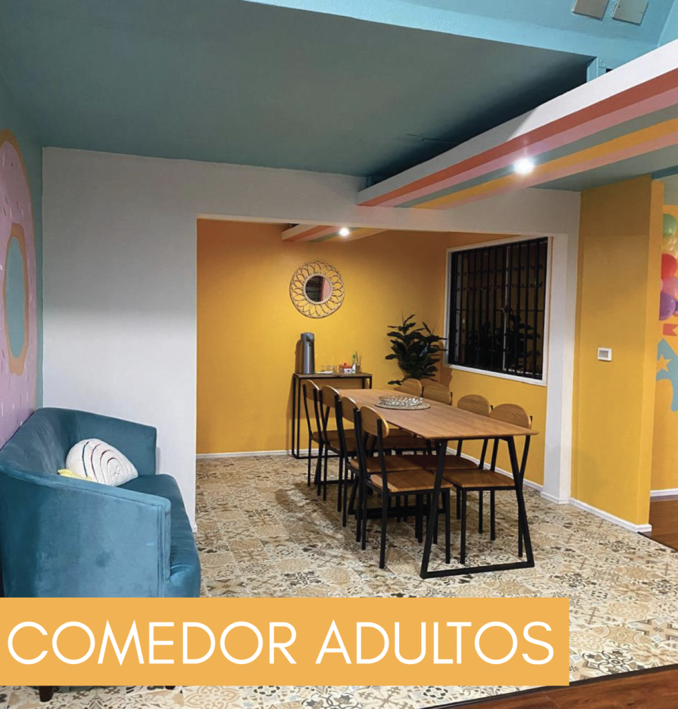 comedor adultos casa cumpleaños magic house temuco
