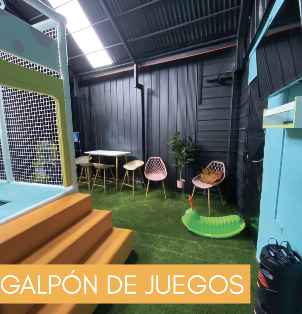 galpon de juegos 2 casa cumpleaños magic house temuco